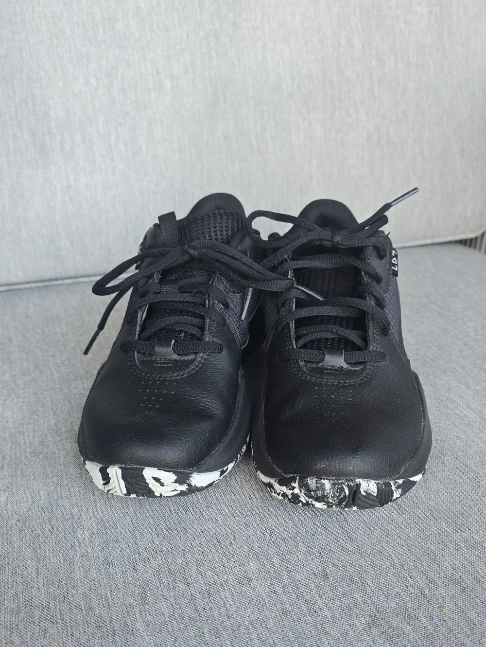 Under Armour Black Low-Top Training Sneakers